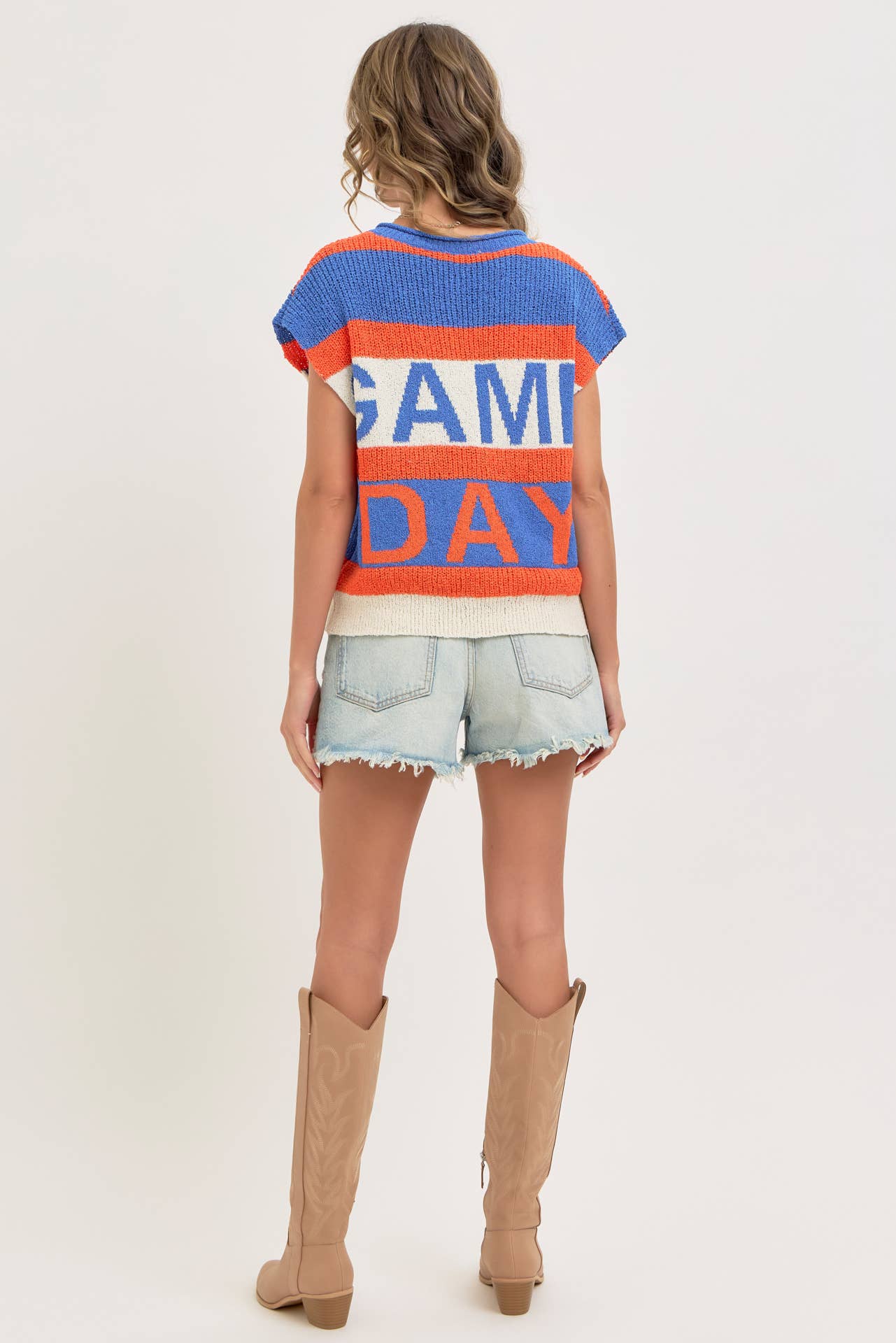 Sweet Lovely by Jen - Vendita all'ingrosso Top in maglia - Donna - GIORNO DELLA PARTITA PERFETTO PER MOSTRARE IL TUO SPIRITO DI SQUADRA CON STILE23