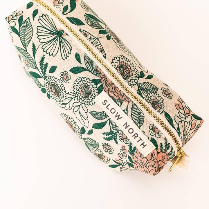 Slow North - Wholesale Makeup/Cosmetic Bag - Travel Pouch - Hidden Falls