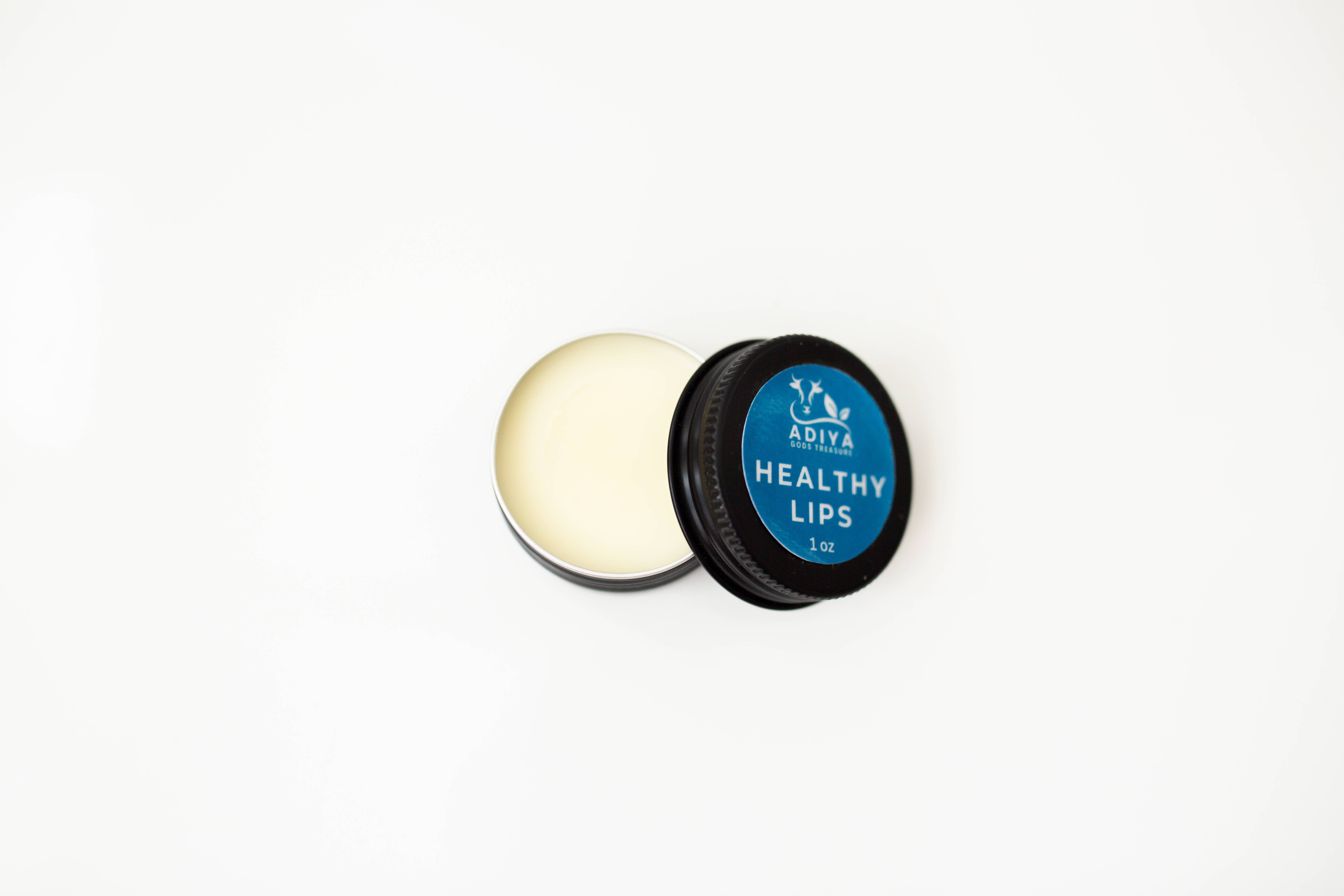 Adiya God's Treasure Beef Tallow & Teas - Wholesale Lip Balm - Tallow Natural Healthy Lips Balm Dry Cracked Cold Sores1