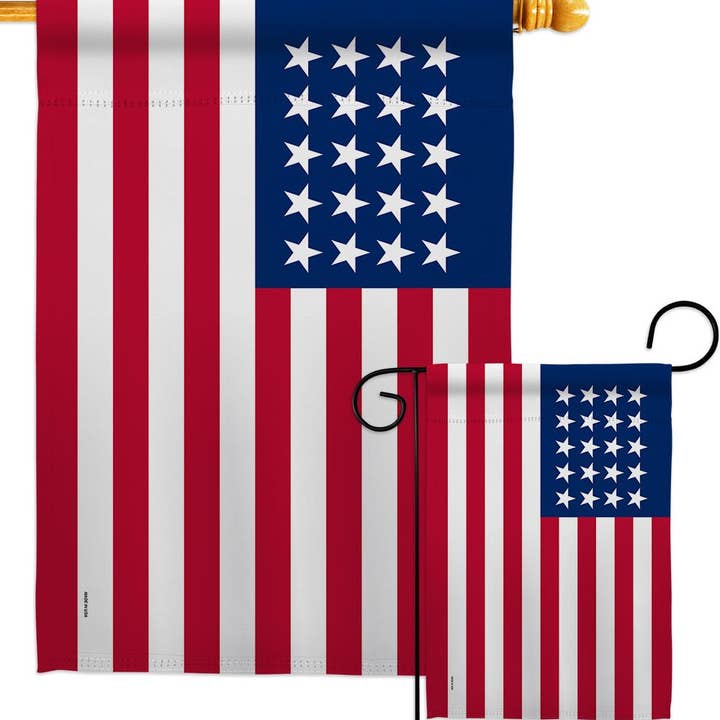 Two Group Flag Co – Bandeira por atacado – Bandeira Estados Unidos 1818-1819 Old Glory Usa Garden House