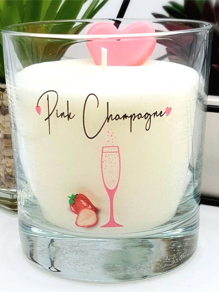 Pink Champagne | Vela de cóctel perfumada de lujo para venta al por mayor de Dekassa