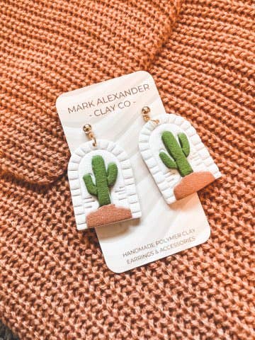 Kaktusbogen-Hängeleuchte für den Großhandel von Mark Alexander Clay Co