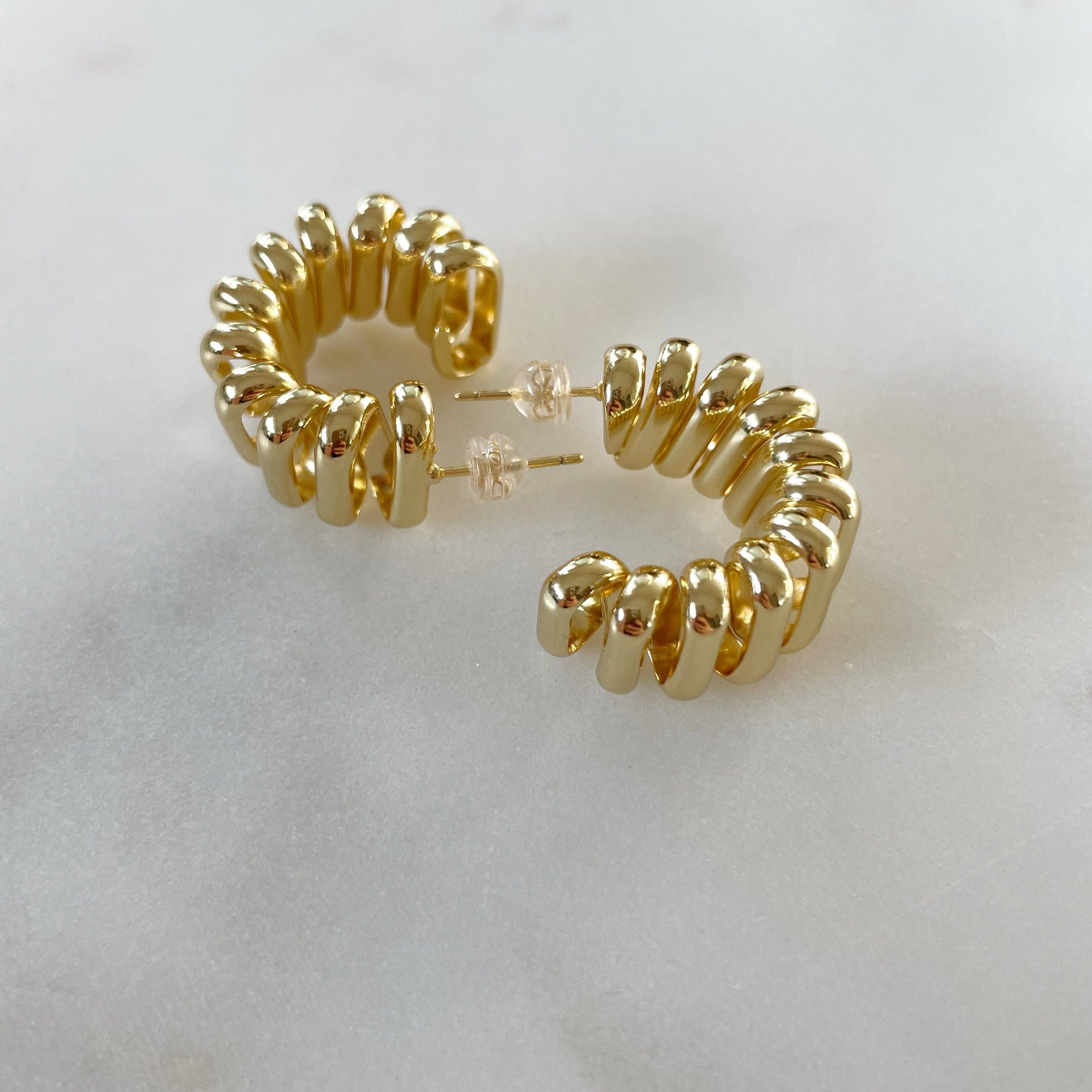 House of Au.ORA - Wholesale Hoop Earrings - Made You Look Hoops1