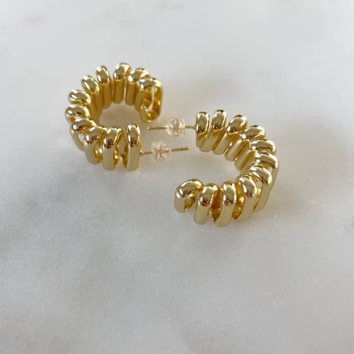 House of Au.ORA - Wholesale Hoop Earrings - Made You Look Hoops1