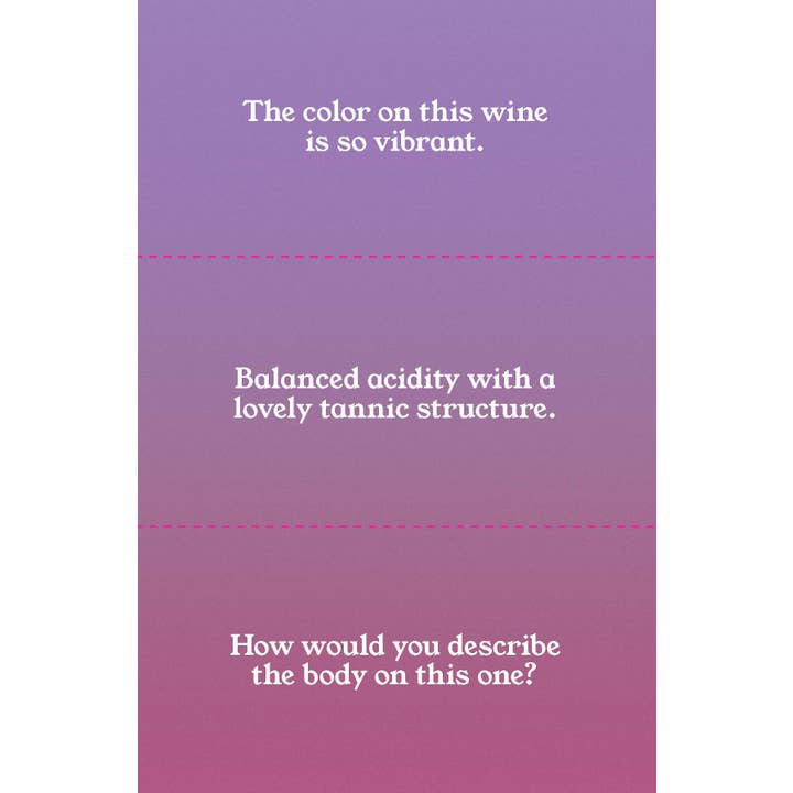 Chronicle Books - Wholesale Card Game - Wine Convo Generator5