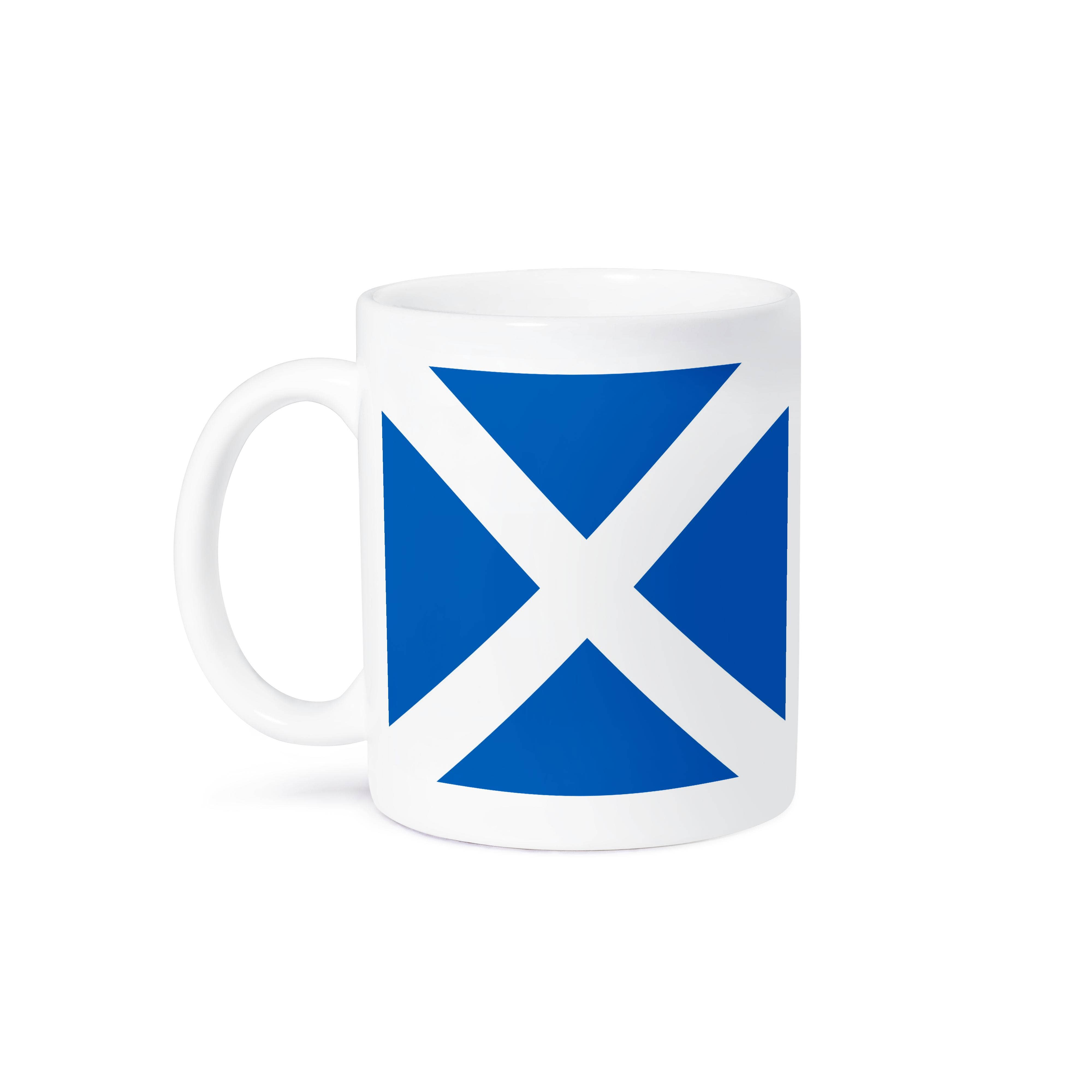 3dRose – Großhandel Kaffeebecher – 3dRose, Flagge von Schottland - Schottisches Blau mit weißem Andreaskreuz - Schotten UK Vereinigtes Königreich, Tasse7