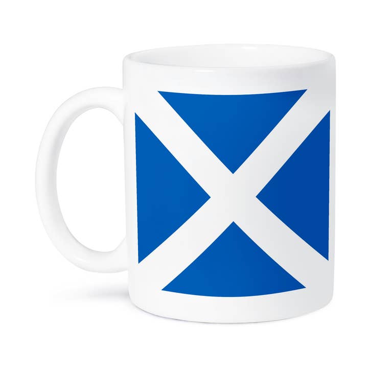 3dRose – Großhandel Kaffeebecher – 3dRose, Flagge von Schottland - Schottisches Blau mit weißem Andreaskreuz - Schotten UK Vereinigtes Königreich, Tasse7