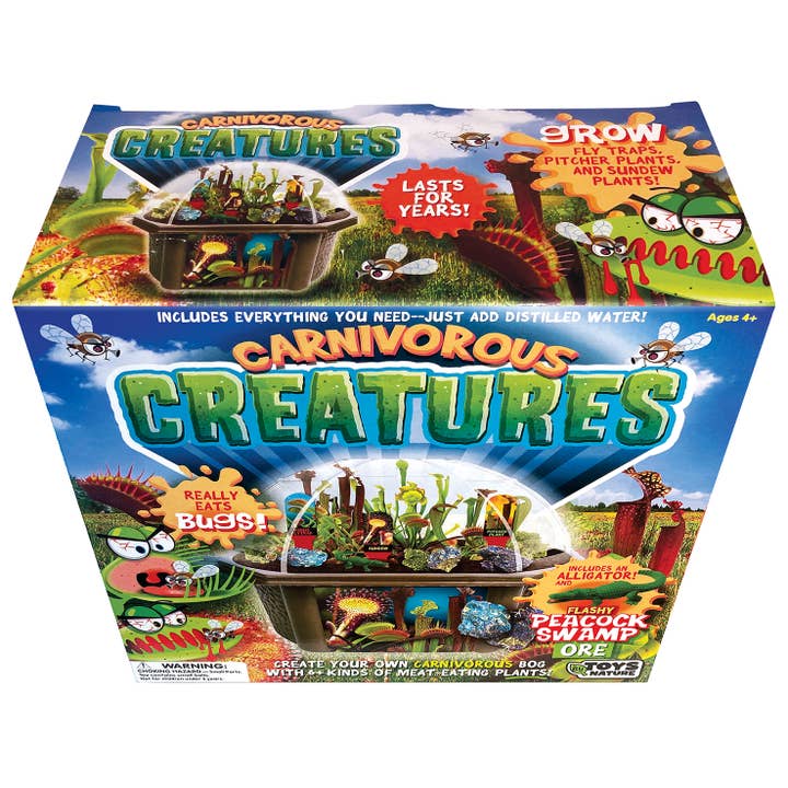 Silver Circle Products - Wholesale DIY Craft Kit - Kids - Carnivorous Creatures Biosphere Meat-Eating Terrarium Kit6
