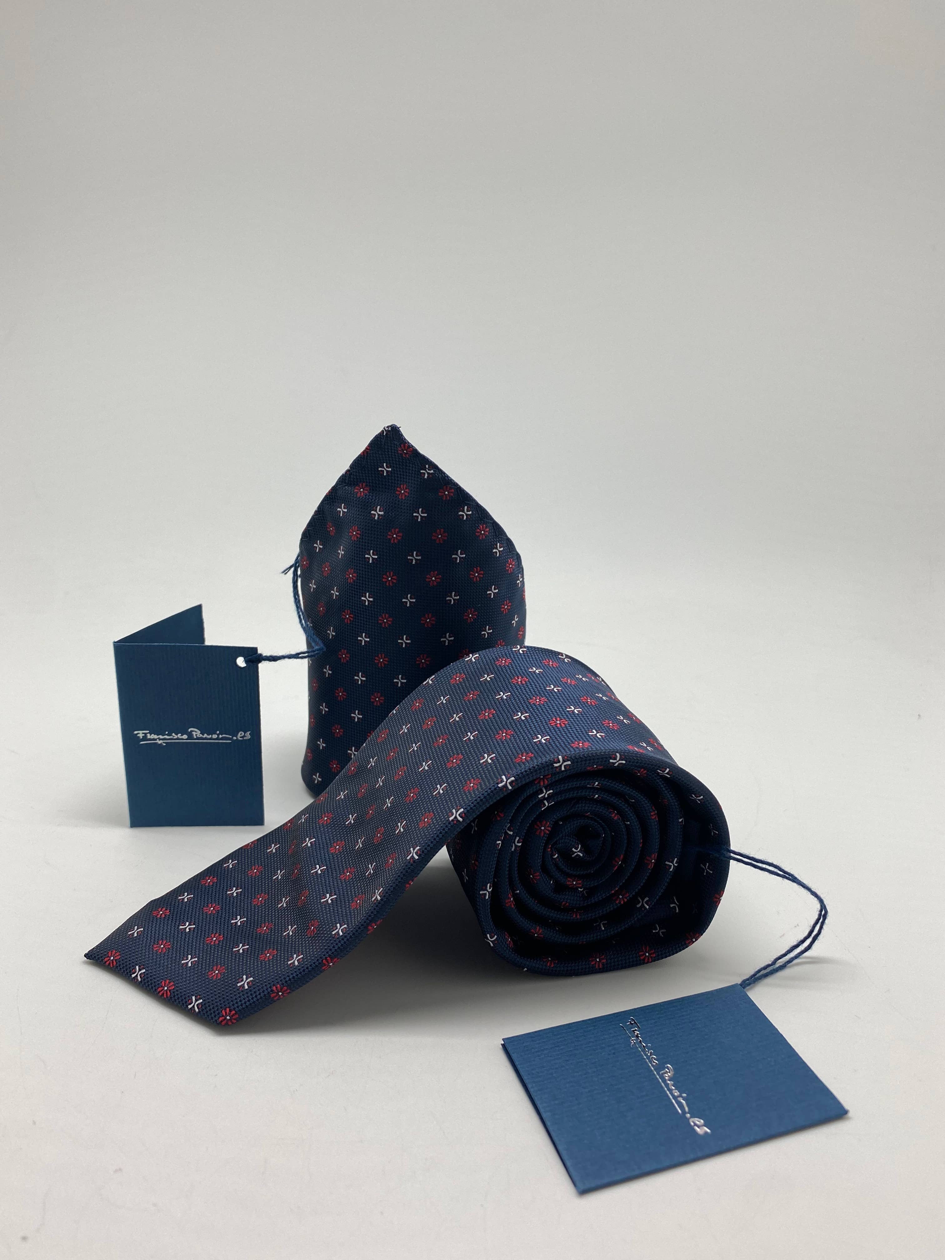 Andaluza De Corbatas SLU - Wholesale Necktie - Men's - Two Flowers Tie18