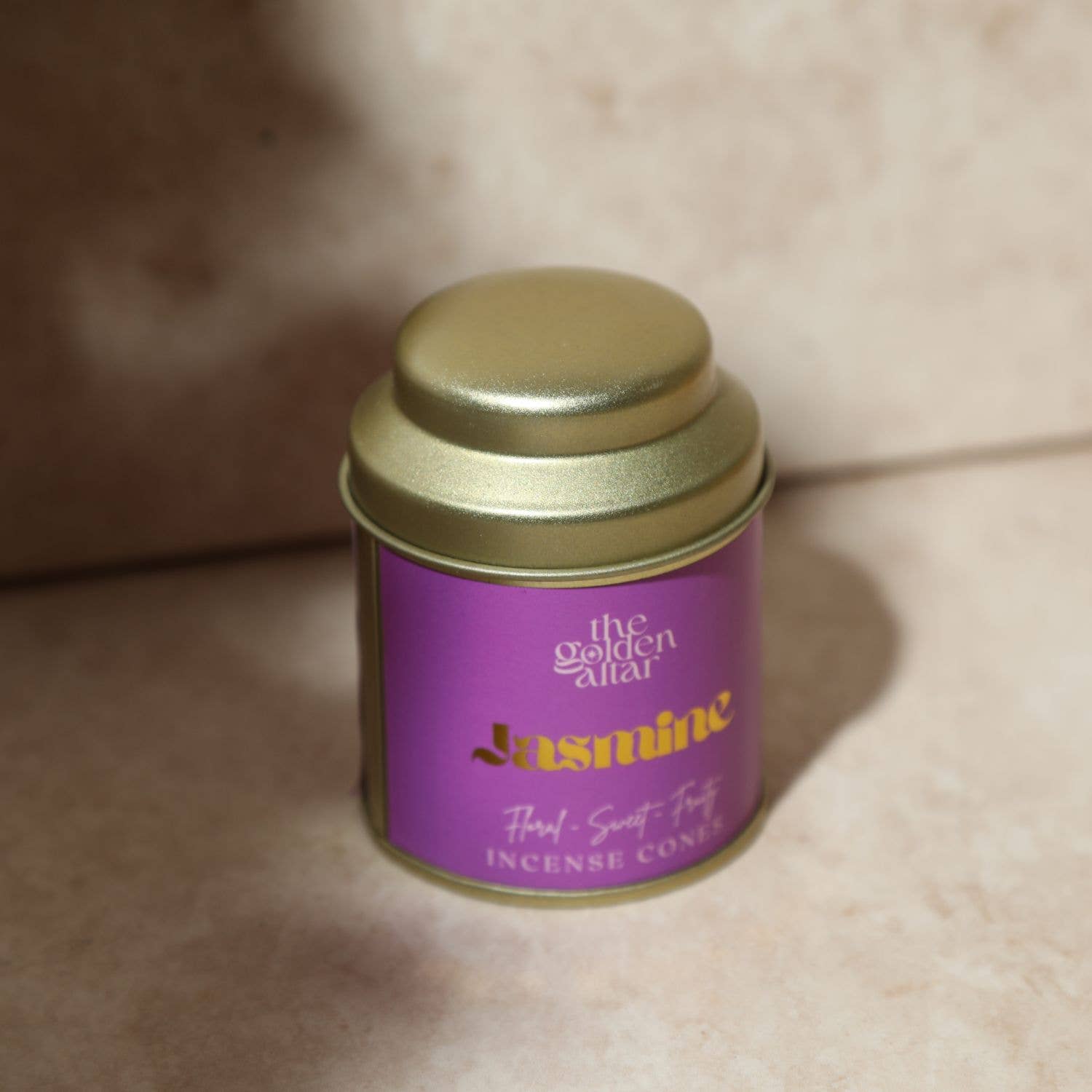 The Golden Altar - Wholesale Incense - Aromatherapy Incense Cones Tin 5