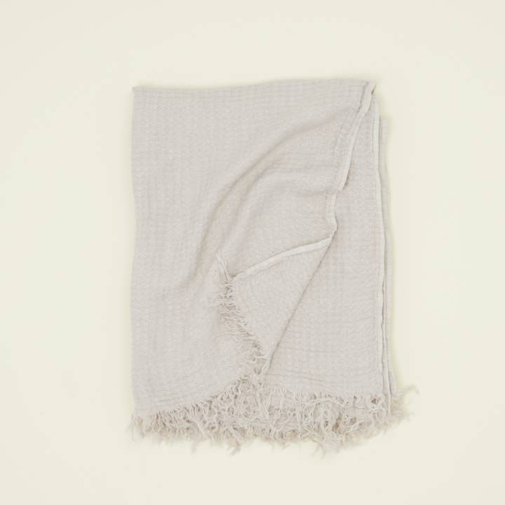 Hawkins New York - Wholesale Throw Blanket - SIMPLE LINEN THROW