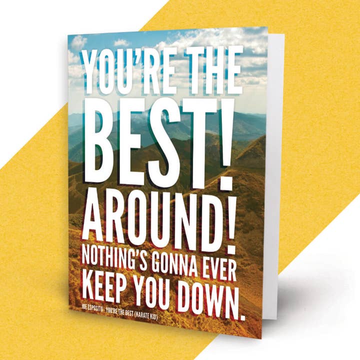 The Best Card for wholesale by Middle Child Made