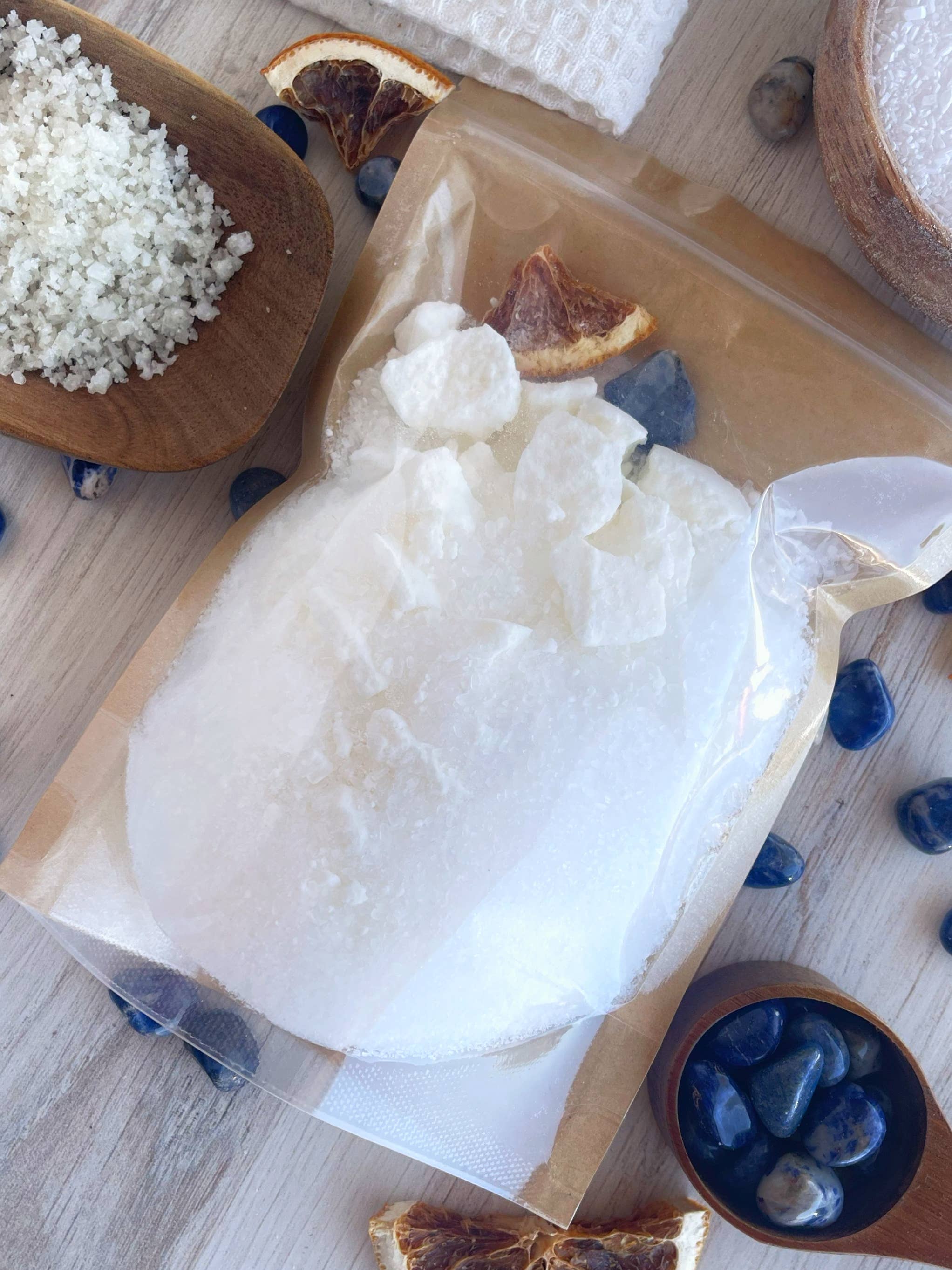 Rage Gems & Jewelry - Wholesale Bath Soak/Milk - Sodalite & Sel Gris Crumbled Bath Bomb Bath Soak2