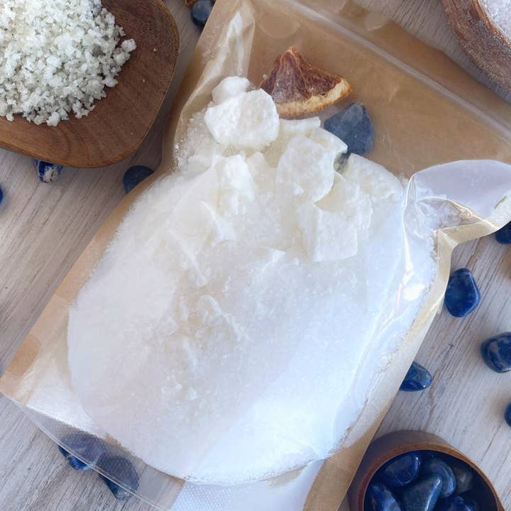 Rage Gems & Jewelry - Wholesale Bath soak/milk - Sodalite & Sel Gris Crumbled Bath Bomb Bath Soak2