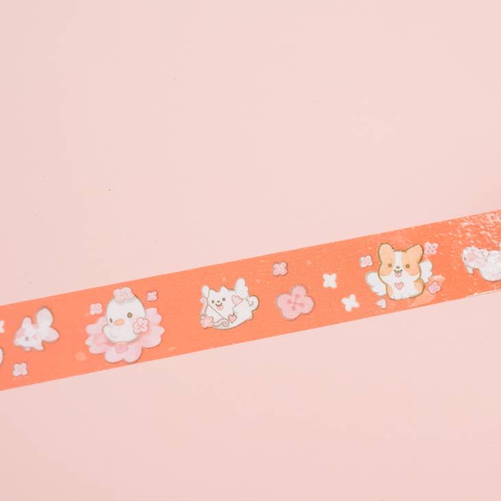 Thousand Skies - Wholesale Washi Tape - Washi Tape (Transparent) Sakura Friends