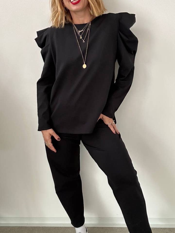 TERESA JUMPSUIT SVART - L för wholesale av ABRACADABRA