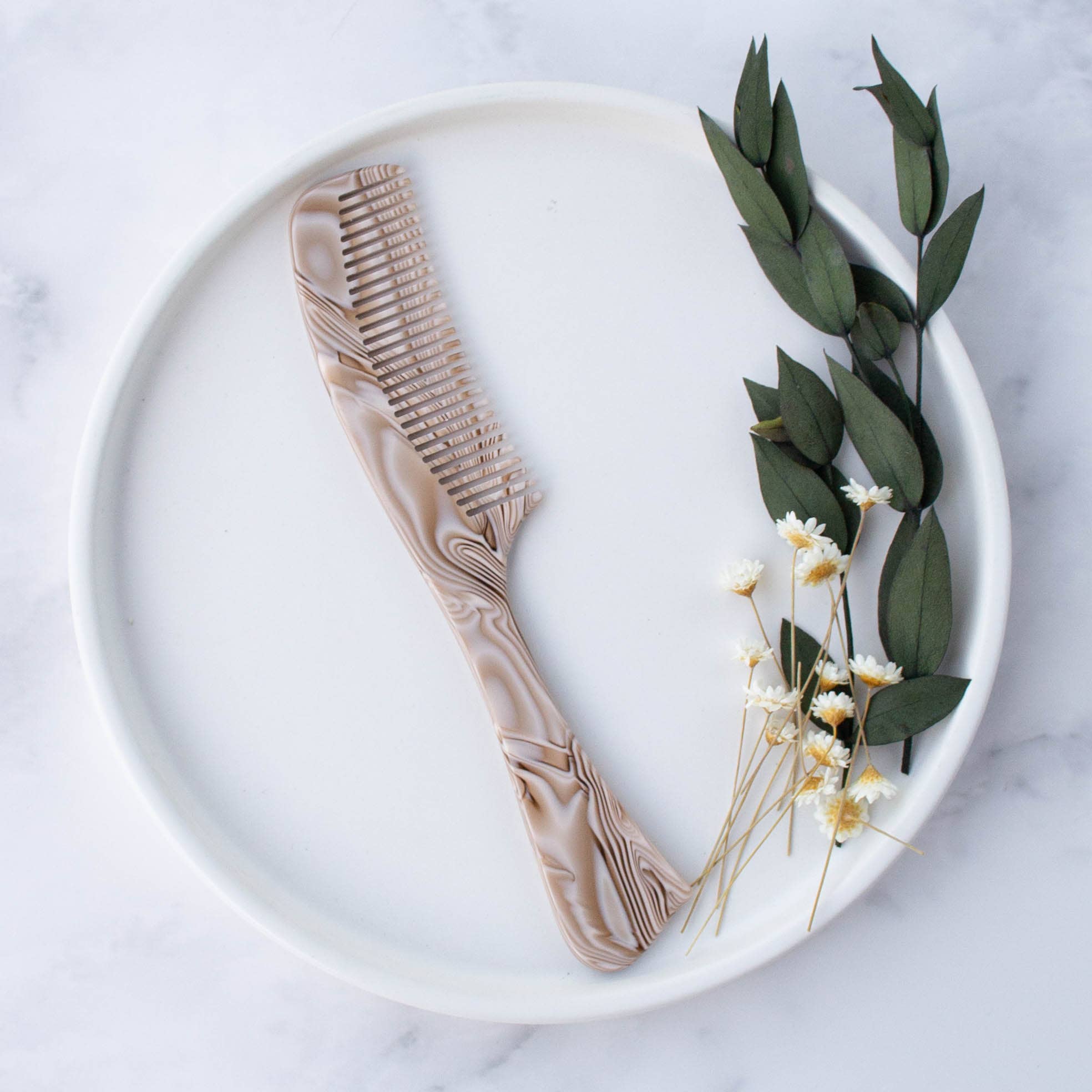 Tiepology - Wholesale Hair Brush/Comb - Eco Hatchet Cellulose Hair Comb0