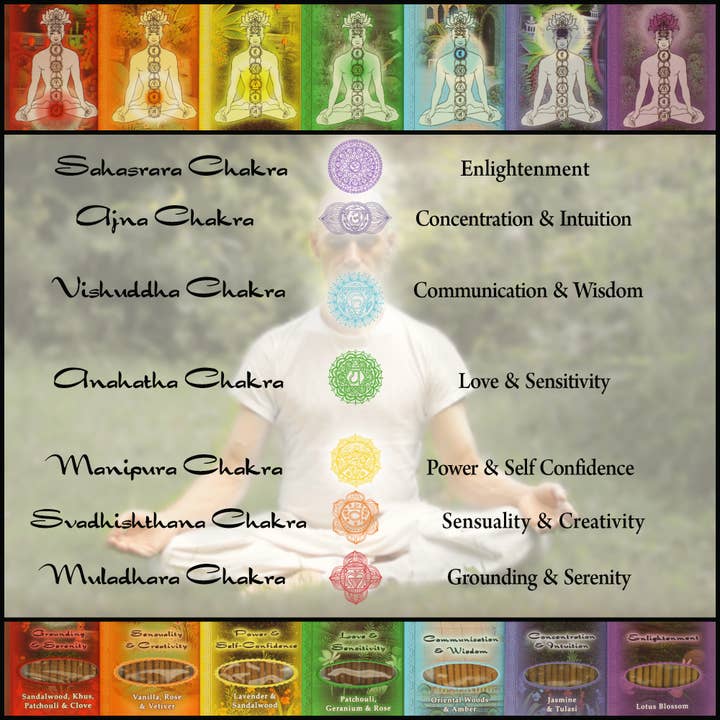 Prabhuji's Gifts - Wholesale Incense - Incense Sticks Heart Chakra Anahata - Love and Sensitivity6