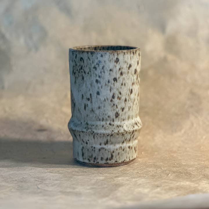 Olivia Snow Ceramics - Wholesale Insulated Mug/Tumbler - Saturn Tumblers in Cornwall Stone1