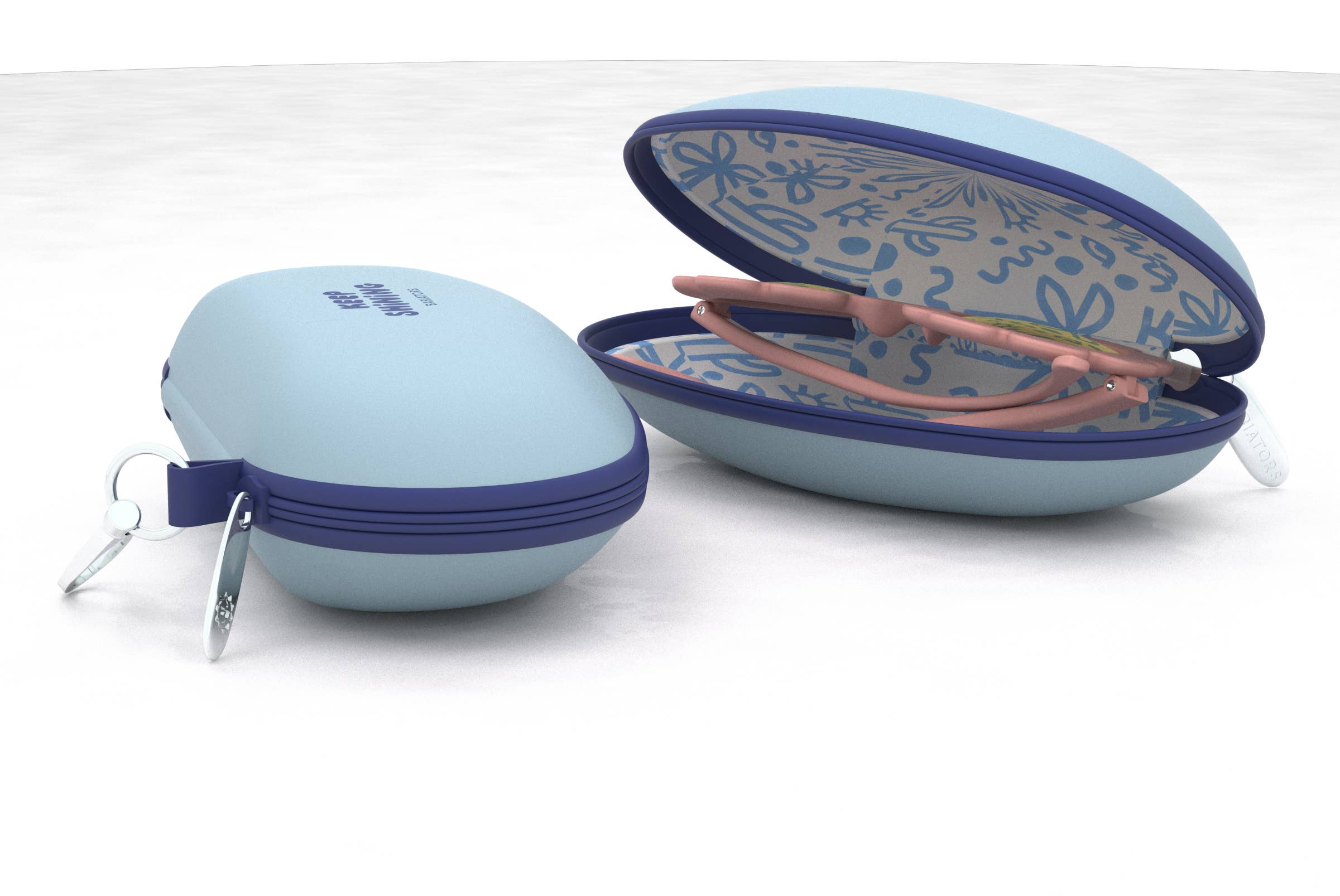 Babiators - Wholesale Sunglasses - Kids - Babiators Wavy Baby Travel Case