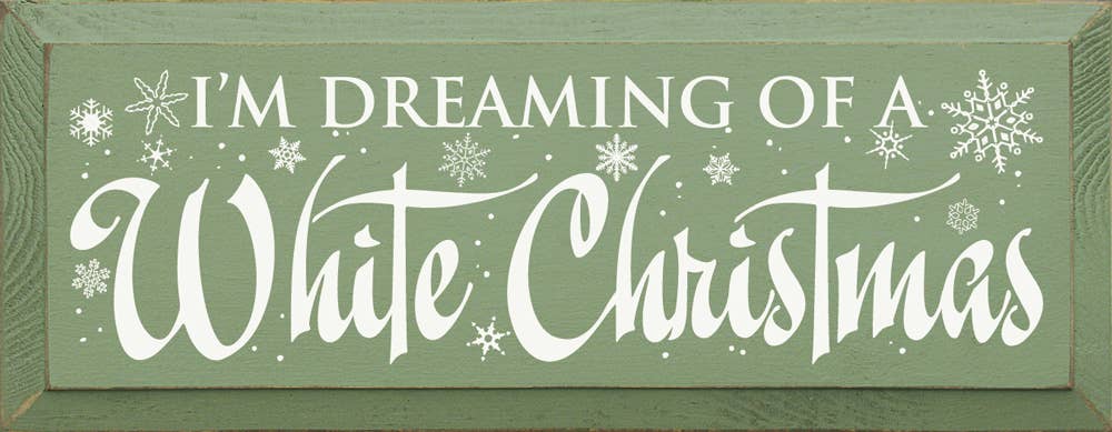 SAWDUST CITY - Vente Pancarte - I'm Dreaming of a White Noël enseigne en bois5