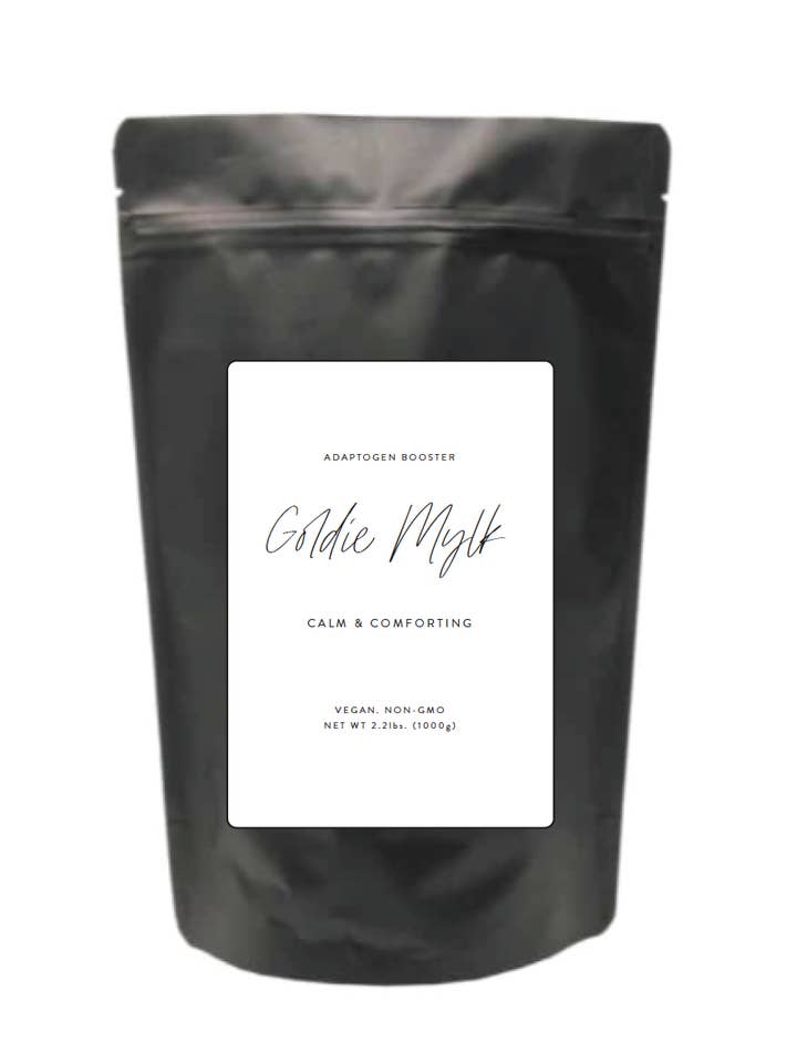 Sac de kilo Booster adaptogène au curcuma Goldie Mylk (1000g)
100 pour la vente par Hello Goldie