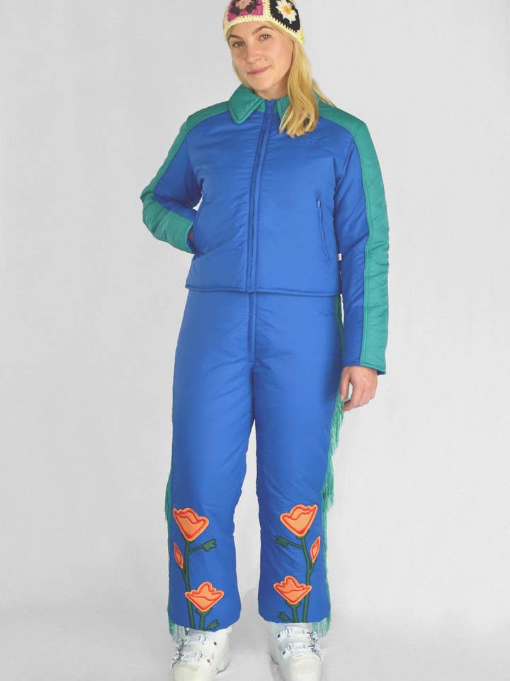 Hoohah - Wholesale Coat - Women's - Western Coat in Beryl Blue8