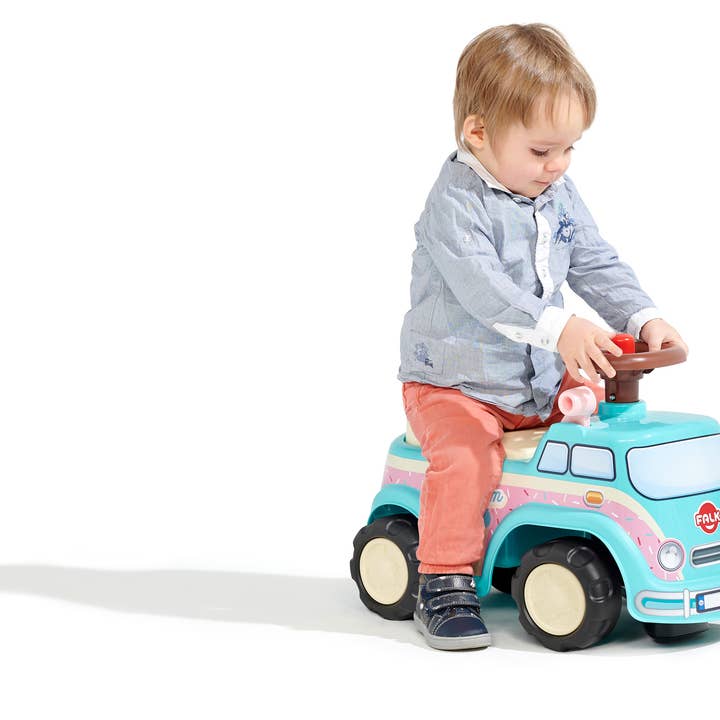 American Hobbies & Merchandising - Wholesale Toy Car/Truck - Kids - Ice Cream Truck Ride-on Vehicle Toy W/ accessories 1-3 Y