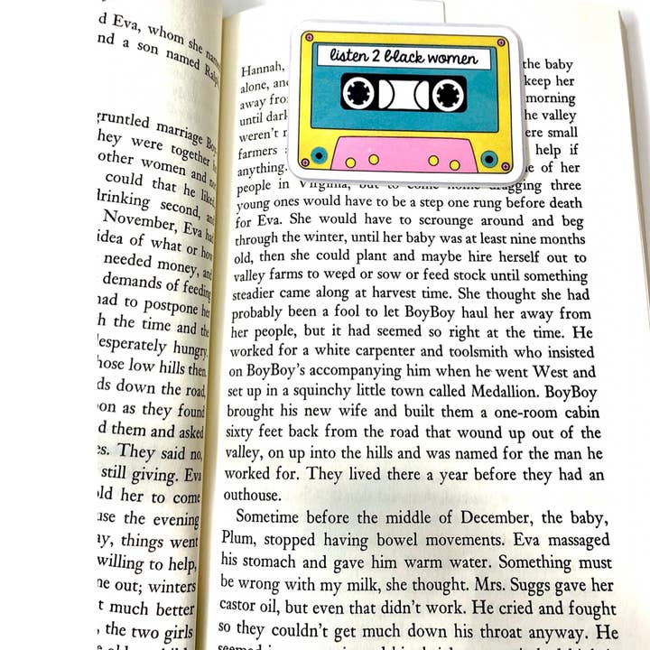 Lyt til sorte kvinder magnetiske bogmærke for engroshandel hos Diamonds Anjell