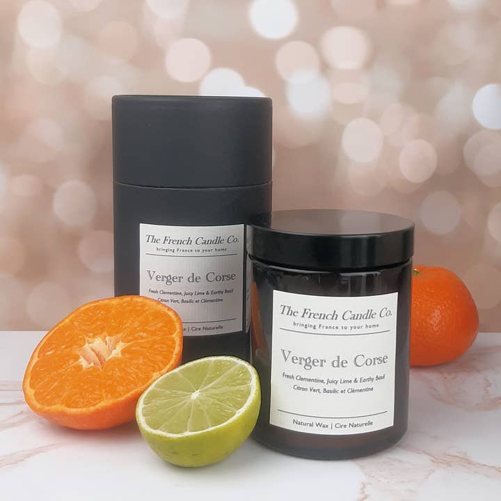 The French Candle Co - Vendita all'ingrosso Candela in vasetto - Verger de Corse - Candela profumata francese