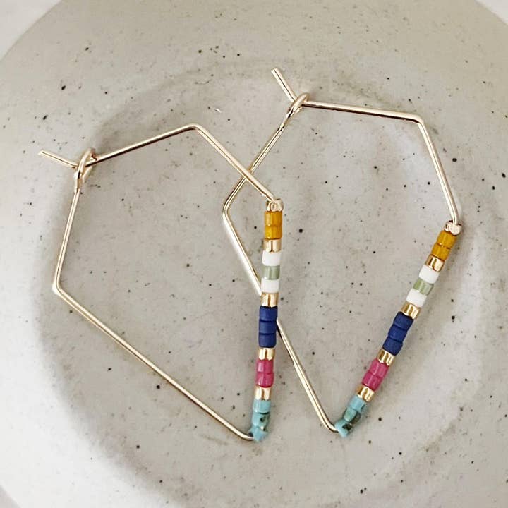 Vild föda // miyuki glaspärlade ringar för wholesale av Girls Day Out by Amy Houston