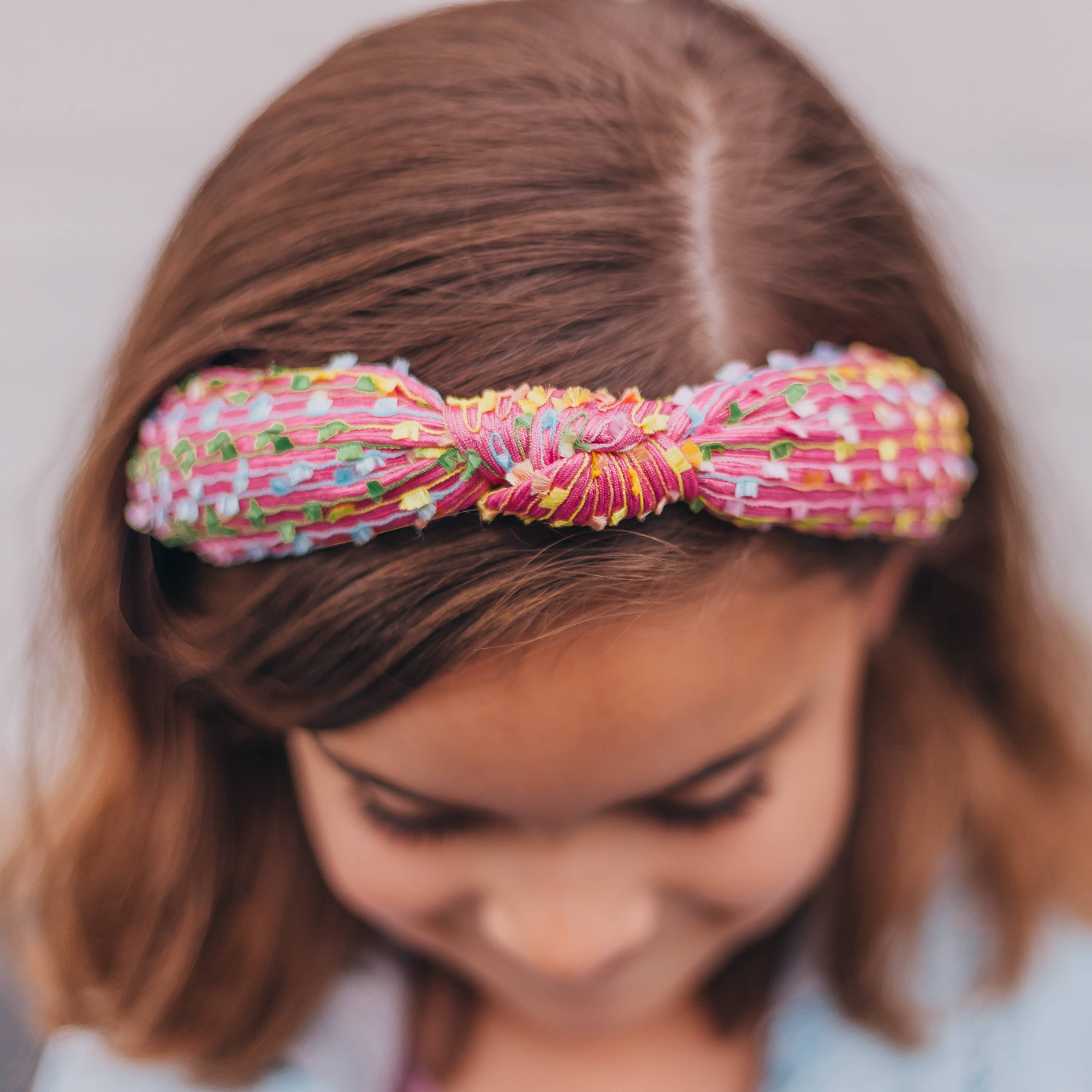 Frog Sac - Wholesale Fashion Headband - Kids - Kids Knot Headband - Confetti Hair Accessories for Girls35