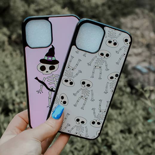Skeleton Witch Case for engroshandel hos Hailey Stickers
