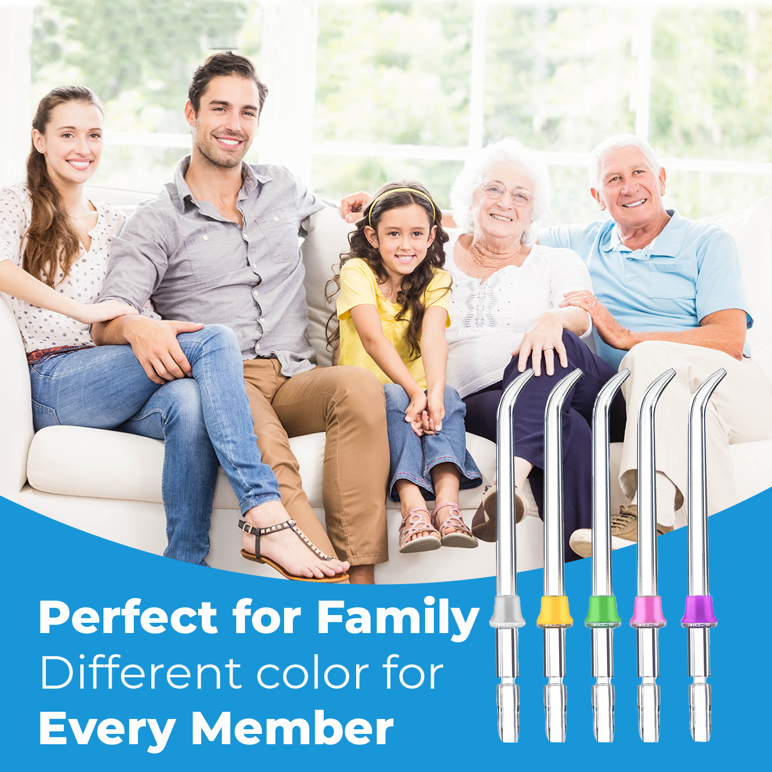 FORTIVO - Wholesale Floss - Flosser Replacement Tips for Waterpik Water Flosser4