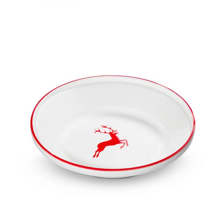 Ruby. deer, ripening bowl (Ø 28cm) for wholesale by Gmundner Keramik Handels GmbH