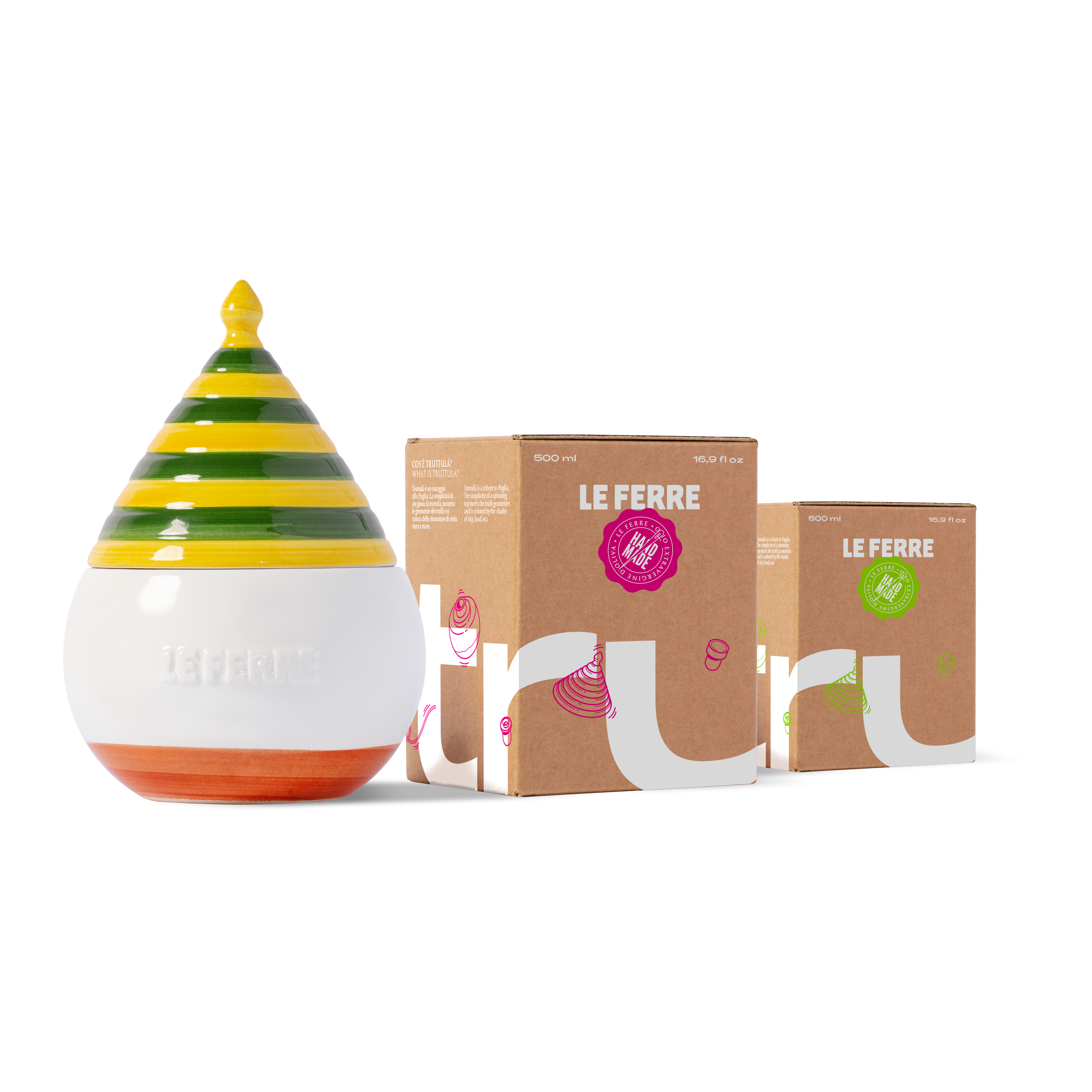 Le Ferre - Wholesale Olive Oil - YELLOW-GREEN TRUTTULA'0