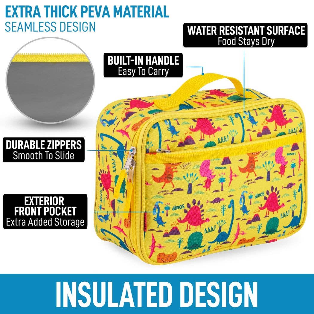 Zulay Kitchen - Wholesale Lunch Bag/Box - Kids - Insulated Lunch Bag With Spacious Compartment1