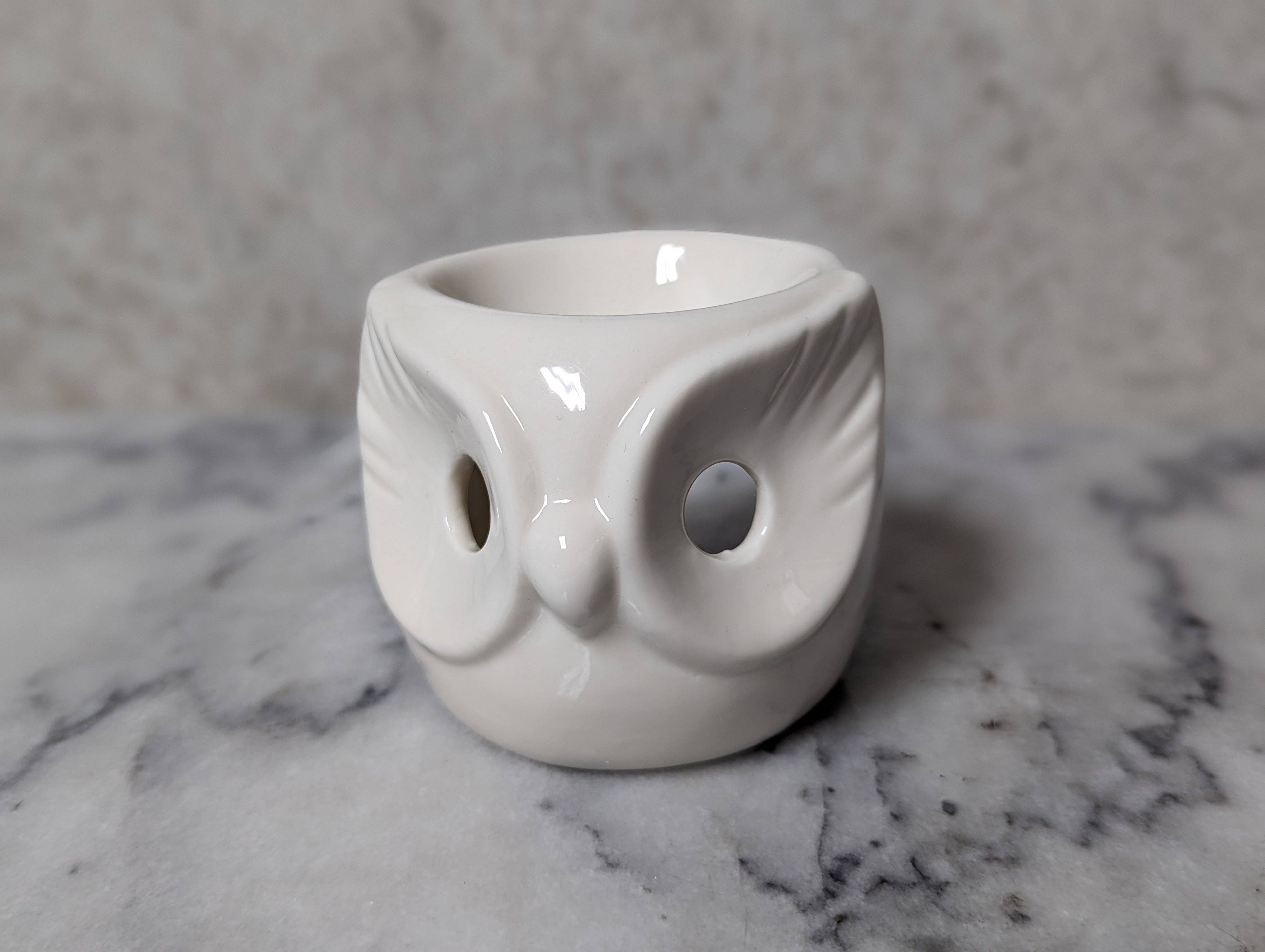 George Jack Candle Co - Wholesale Wax Warmer - Ceramic Owl Wax Warmer