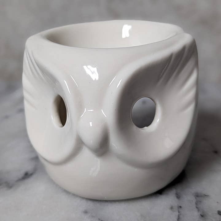 George Jack Candle Co – wholesale Wax warmer – Ceramic Owl Wax Warmer