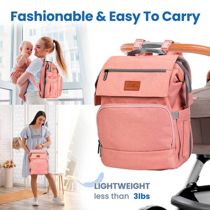 Pillani - Wholesale Diaper Bag - Baby - Pillani Baby Diaper Bag Backpack, Newborn Essentials