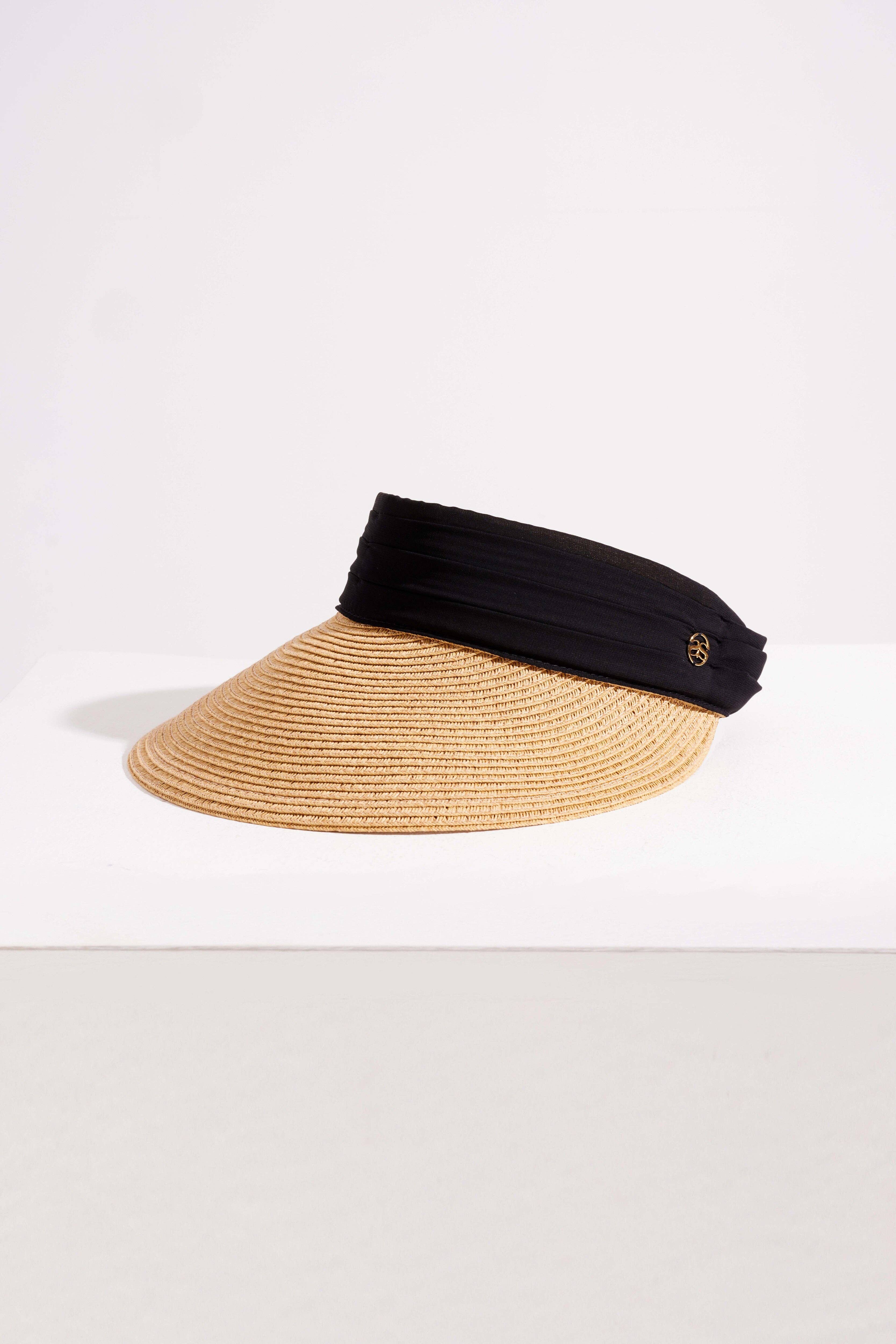 Seaspray Swimwear – wholesale Visor – Women's – Charlotte Visor In Tan And Black1