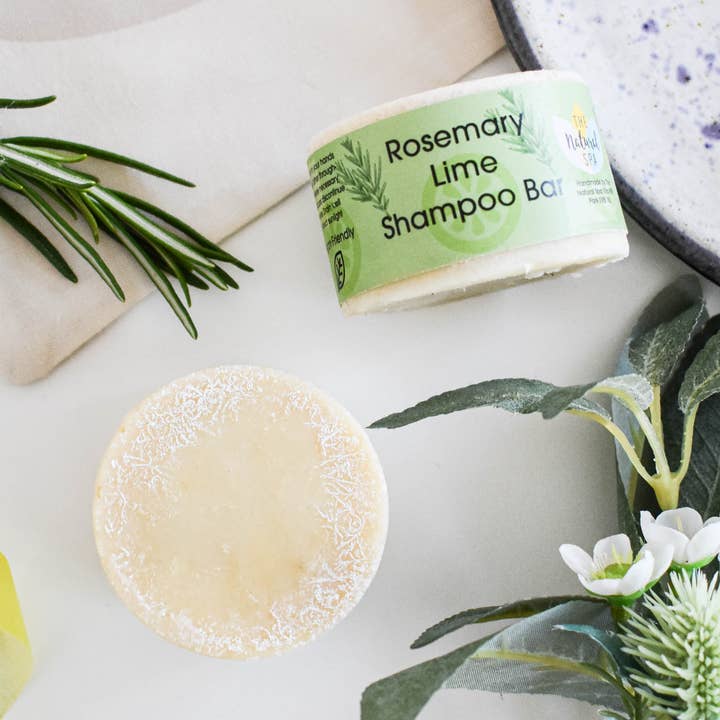 Rosemary Lime Shampoo Bar for wholesale by The Natural Spa Cosmetics