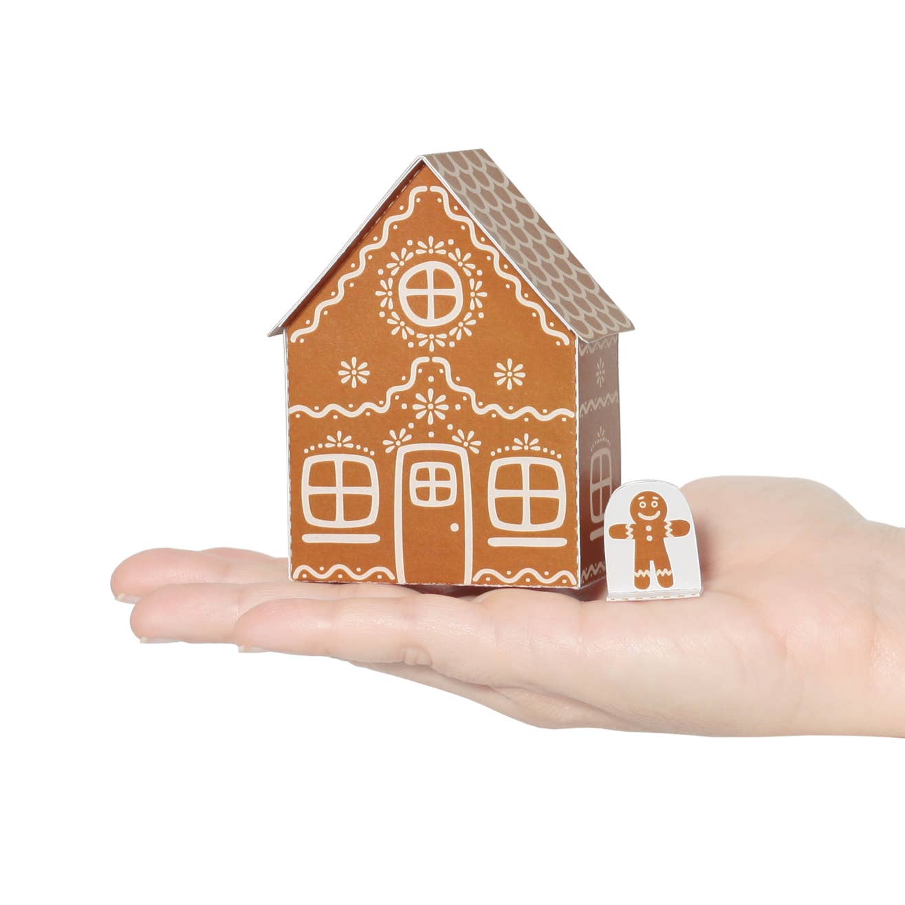 pukaca – wholesale DIY craft kit – Gingerbread House Postcard - Christmas Toy & Gift