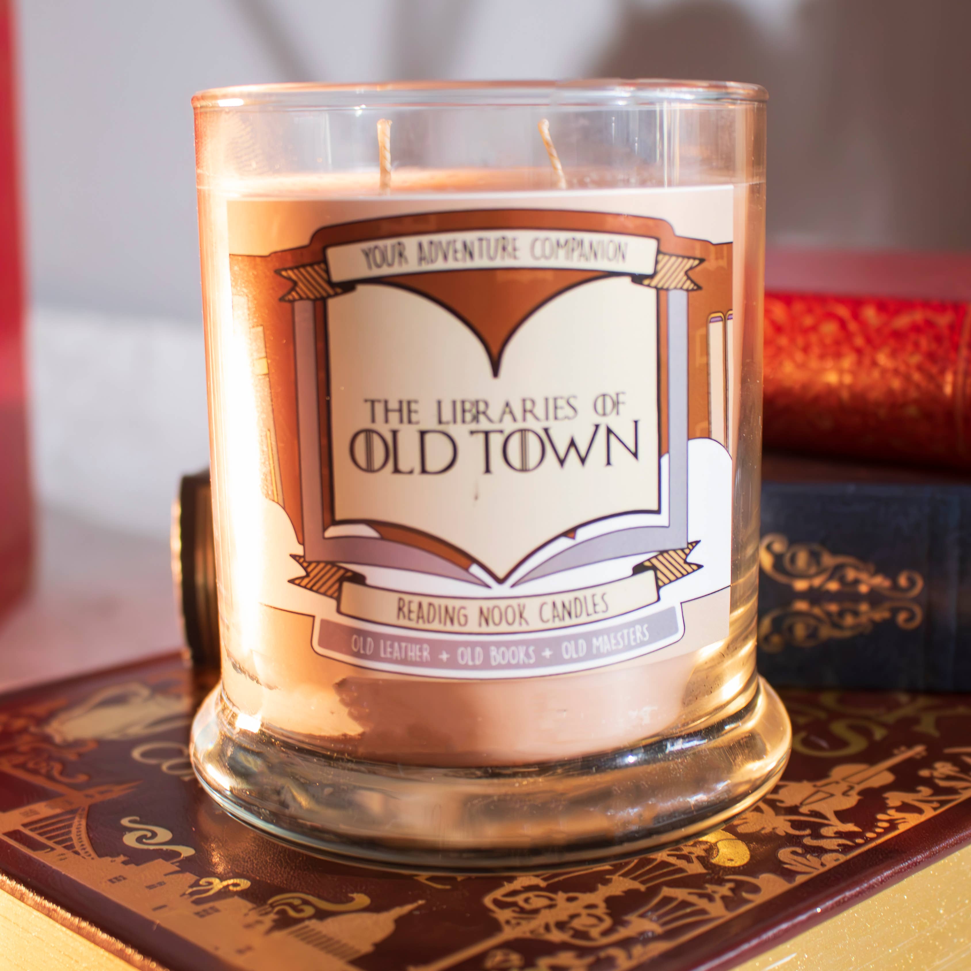 Scent.ily - Wholesale Jar/Filled Candle - Reading Nook: Libraries of Old Town1