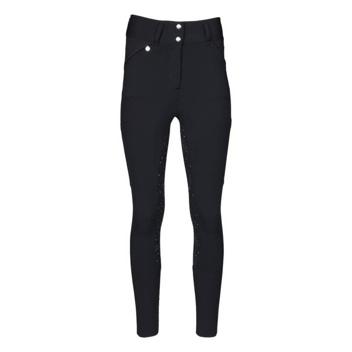 Culotte d'équitation à compression intégrale Dapplebay Constellation - Noir pour la vente par Dapplebay