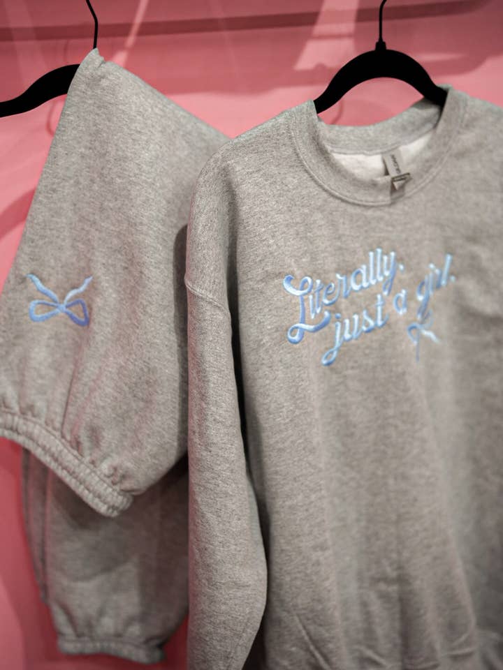 LITTÉRALEMENT JUSTE UN ENSEMBLE DE FILLE pour la vente par Summer Tees