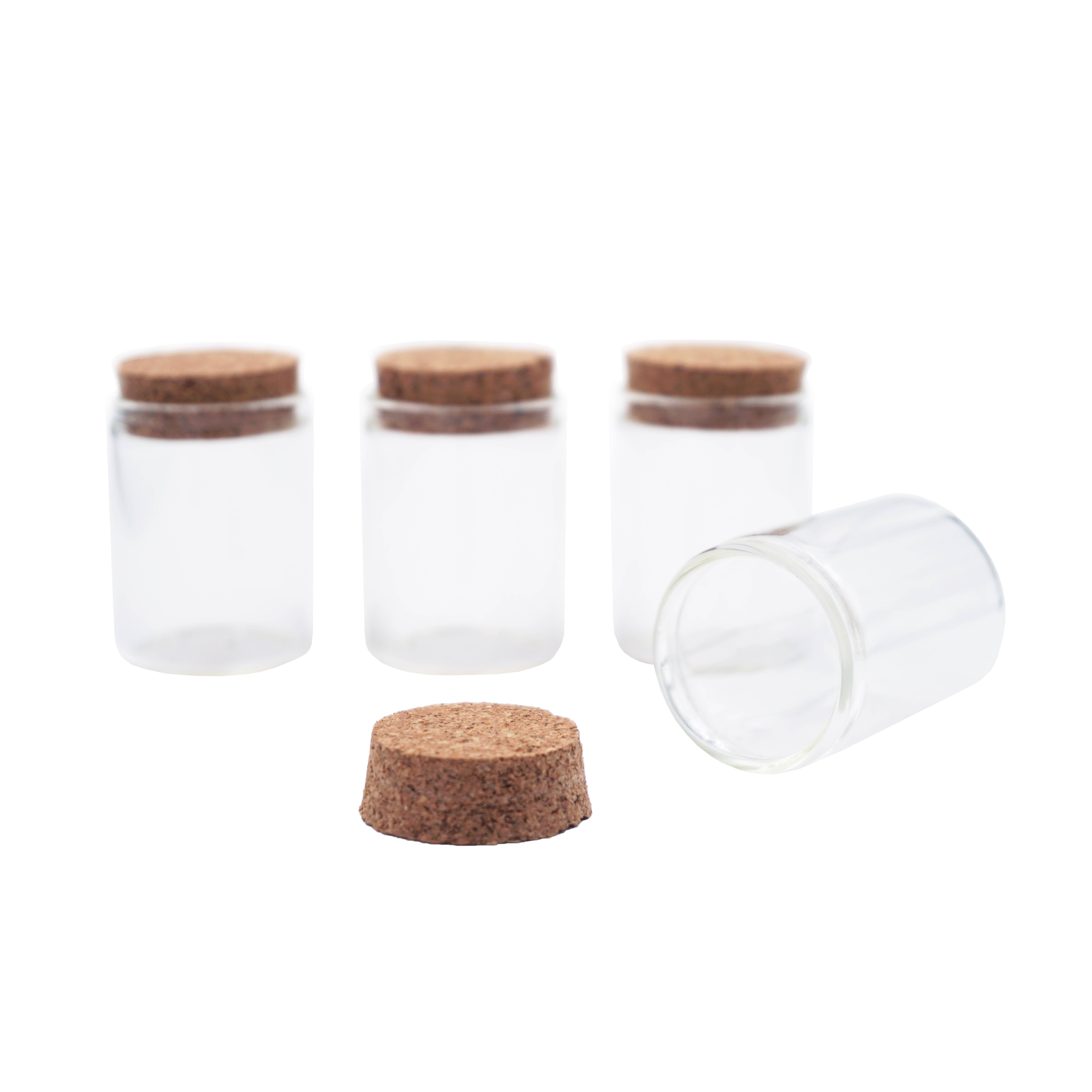 Angels Craft - Wholesale Jar - Small Glass Bottle w/ Cork Cap19