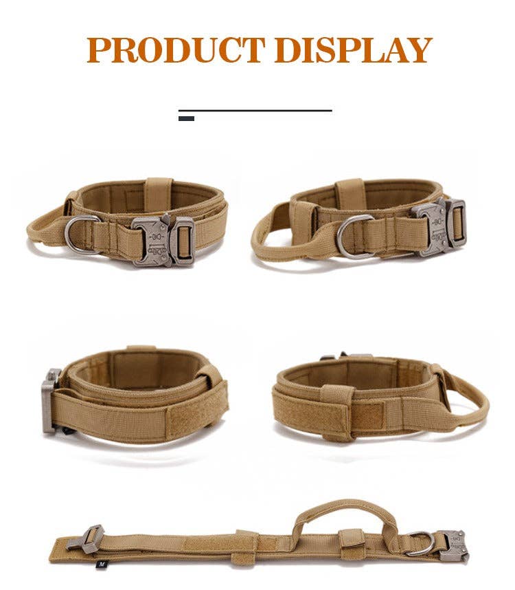 VIGOR - Wholesale Pet Collar - Dog - High Quality Heavy Duty Metal Buckle Pet Collar strong Dogs13