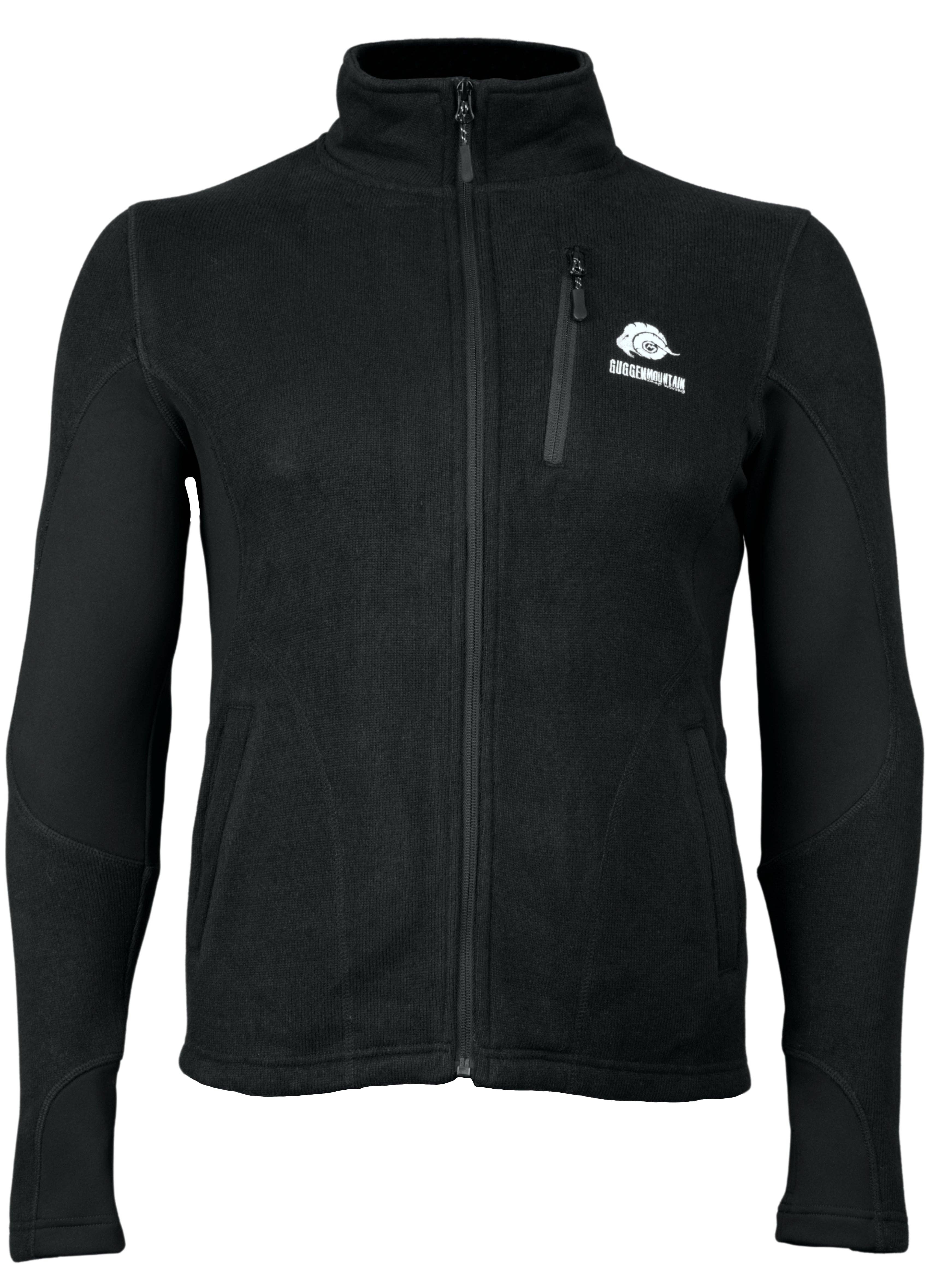 GUGGEN Mountain - Vendita all'ingrosso Giacca sportiva - Donna - GUGGEN MOUNTAIN MML01vD Giacca in pile da donna Strato intermedio Fusion Fleece3