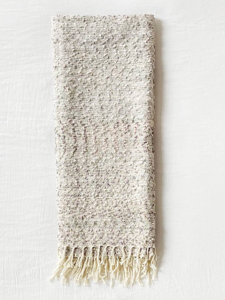 Lavender Skye - Textured Slub Throw/Blanket for wholesale by Patina Vie